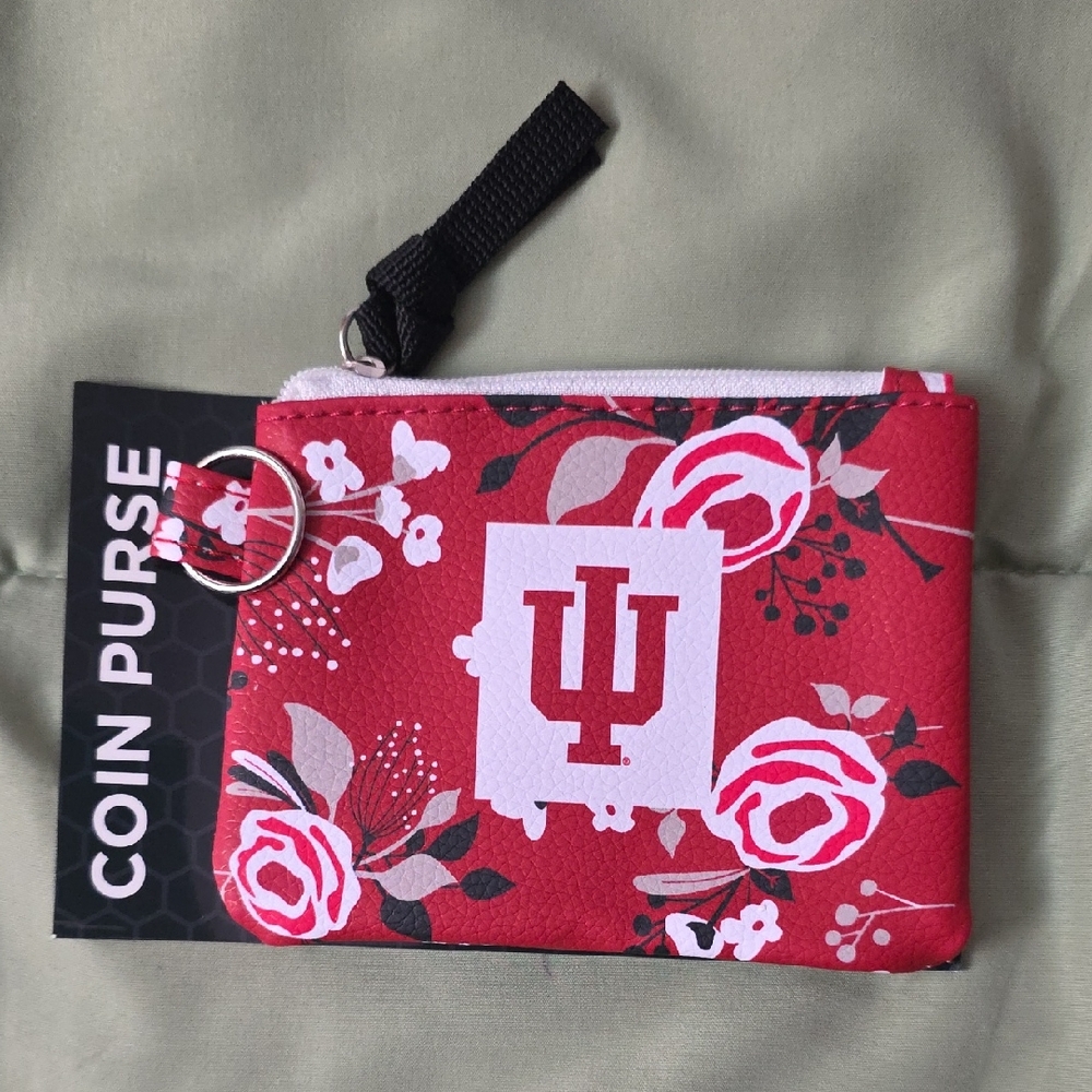 Indiana Hoosiers Licensed Coin Purse